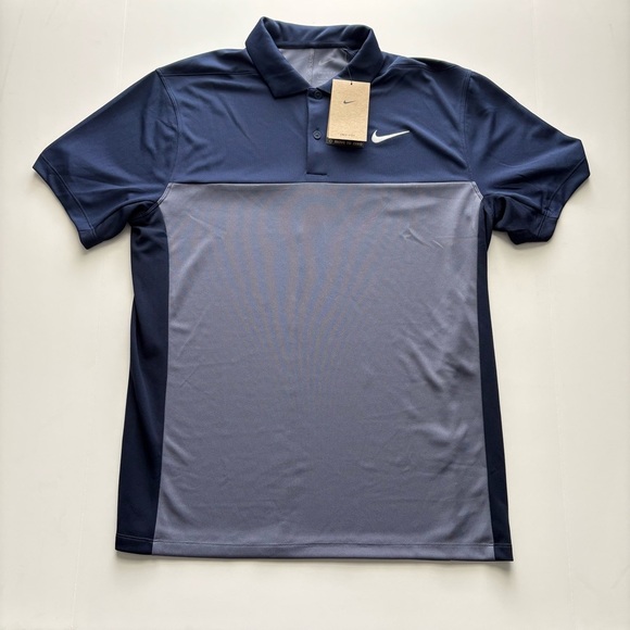 Nike Other - Men's Nike Golf Dri-Fit Victory+ Color Block Polo Shirt Medium New With Tags